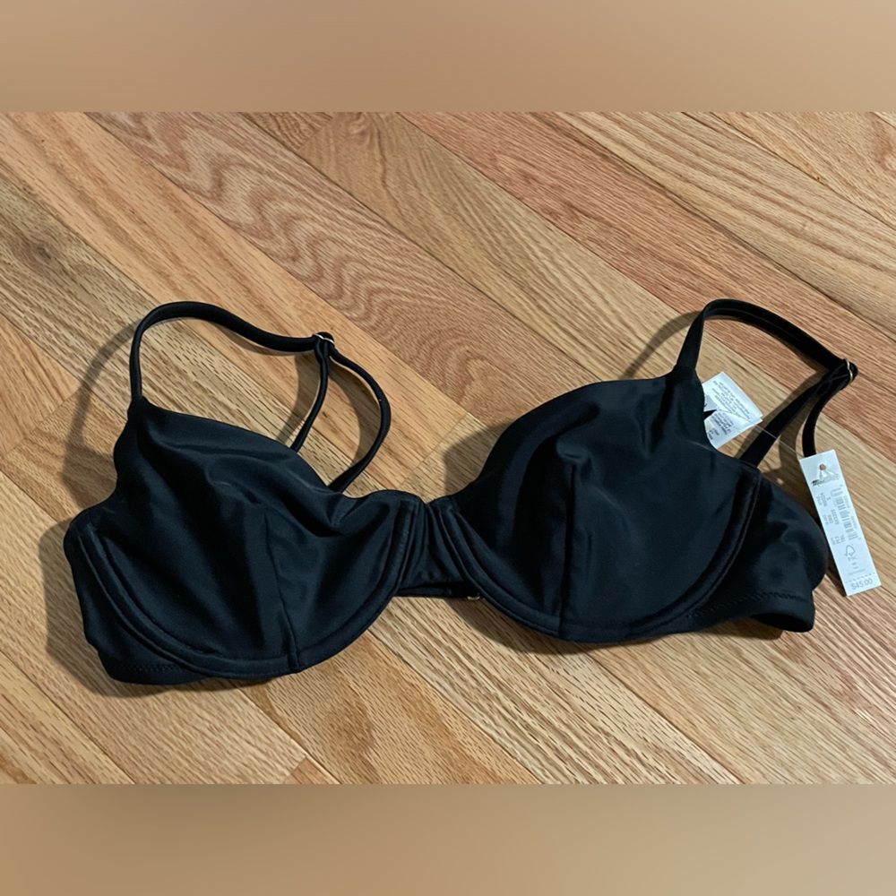 Madewell swim top with underwire